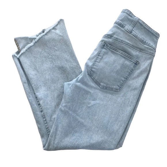 Veronica Beard Katherine Corset-Waist Extra High Rise Skinny Jeans 31/12 Dolphin - Picture 12 of 12